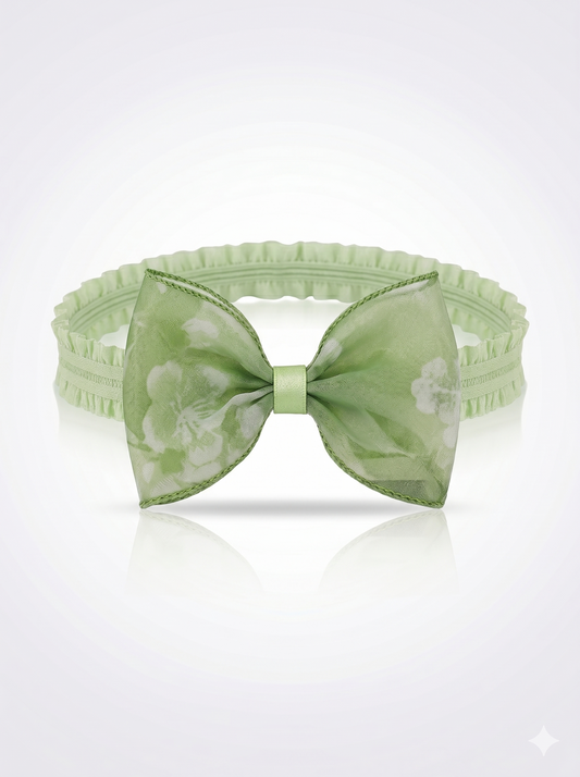 Blush Floral Organza Headband