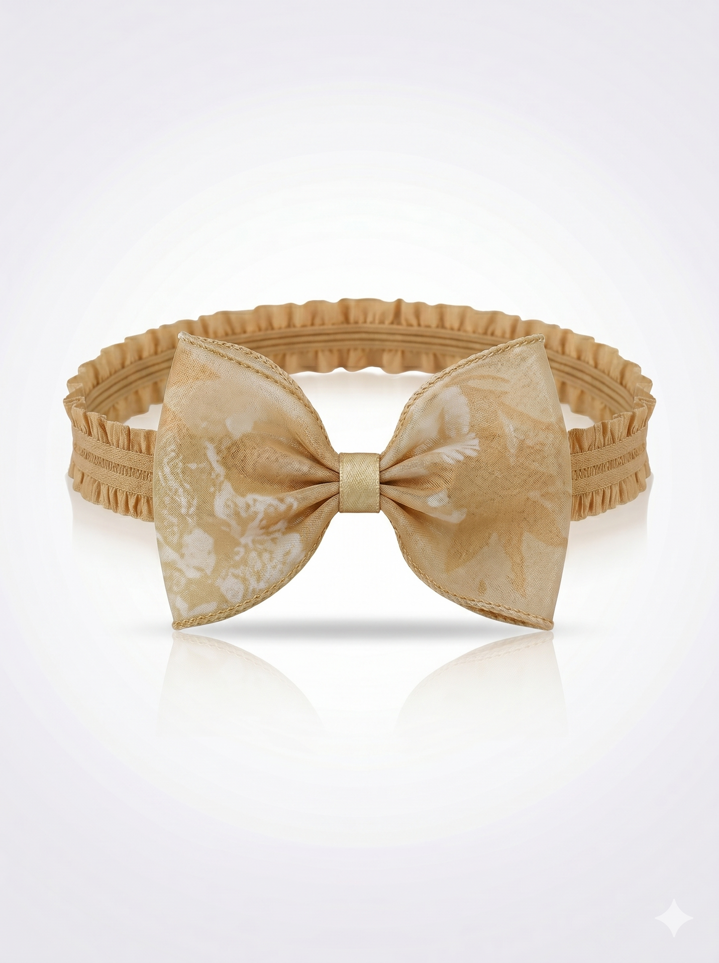 Blush Floral Organza Headband