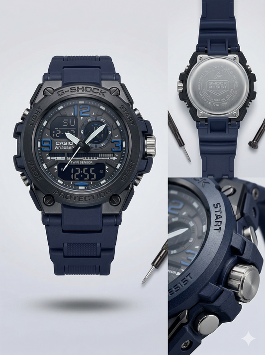 Tactical Stealth Master – Dual Display Sport Watch
