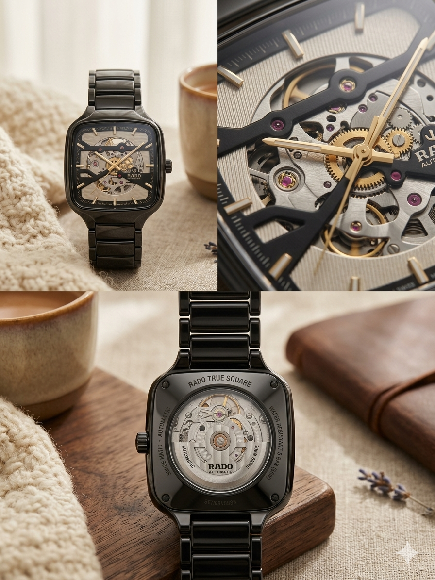 Chrono Black Gents Watch