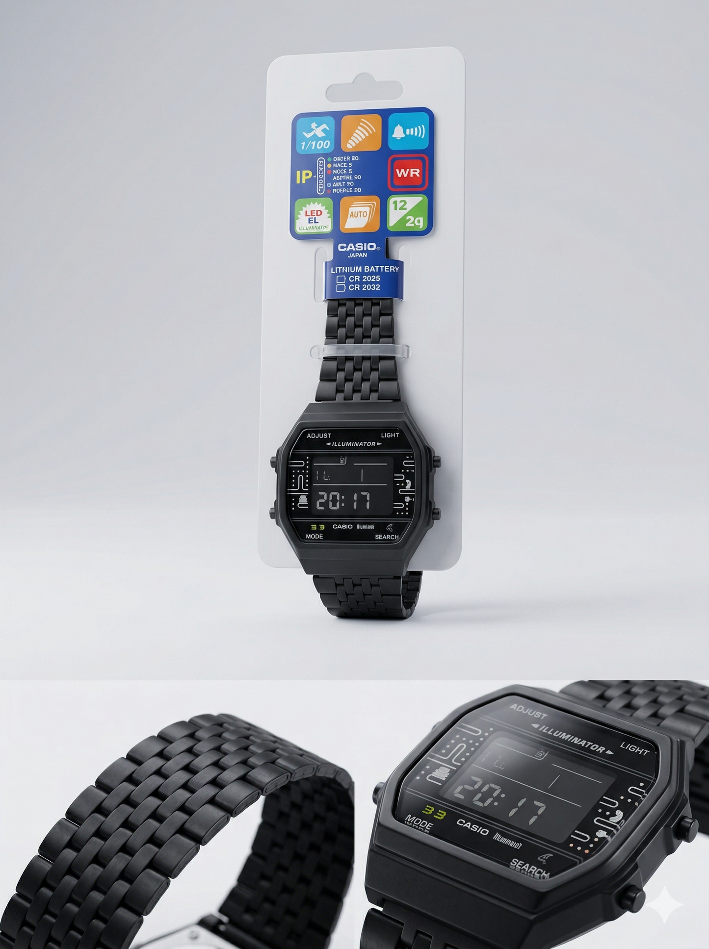 Phantom Stealth – All-Black Digital Watch