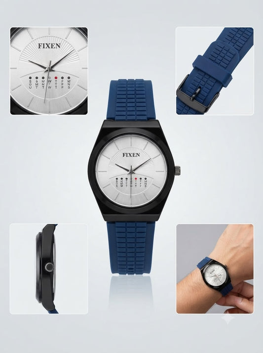 Fixen Minimalist Sunray-Dial Sport Watch