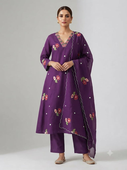 Anarkali suit 012