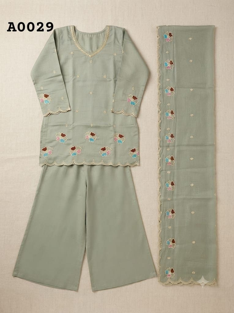 Palazzo suit A0029