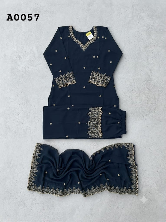 Palazzo suit A0057