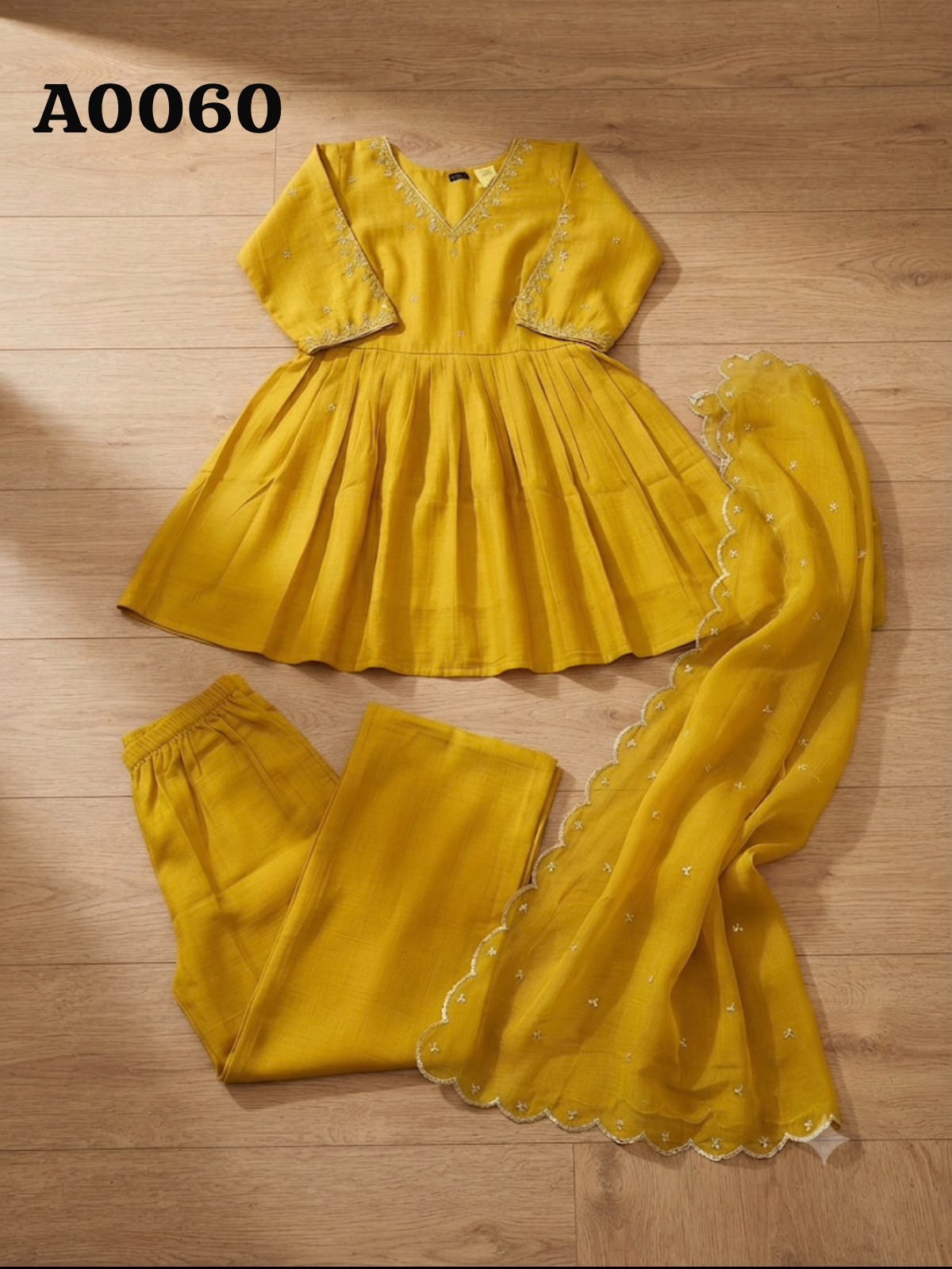 Kurti palazzo suit A0060