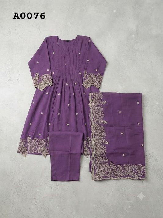 Anarkali suit A0076