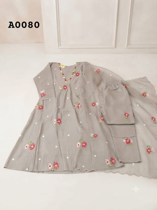Anarkali suit A0080