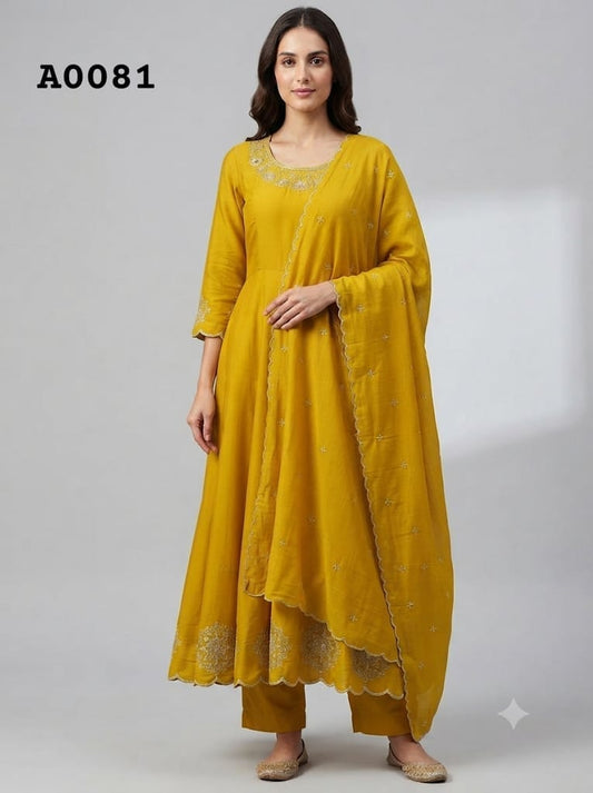 Anarkali suit A0081