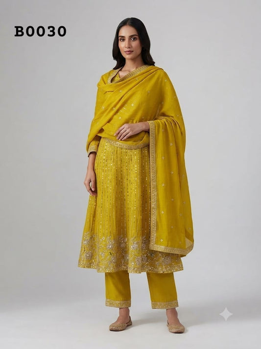 Anarkali suit B0030