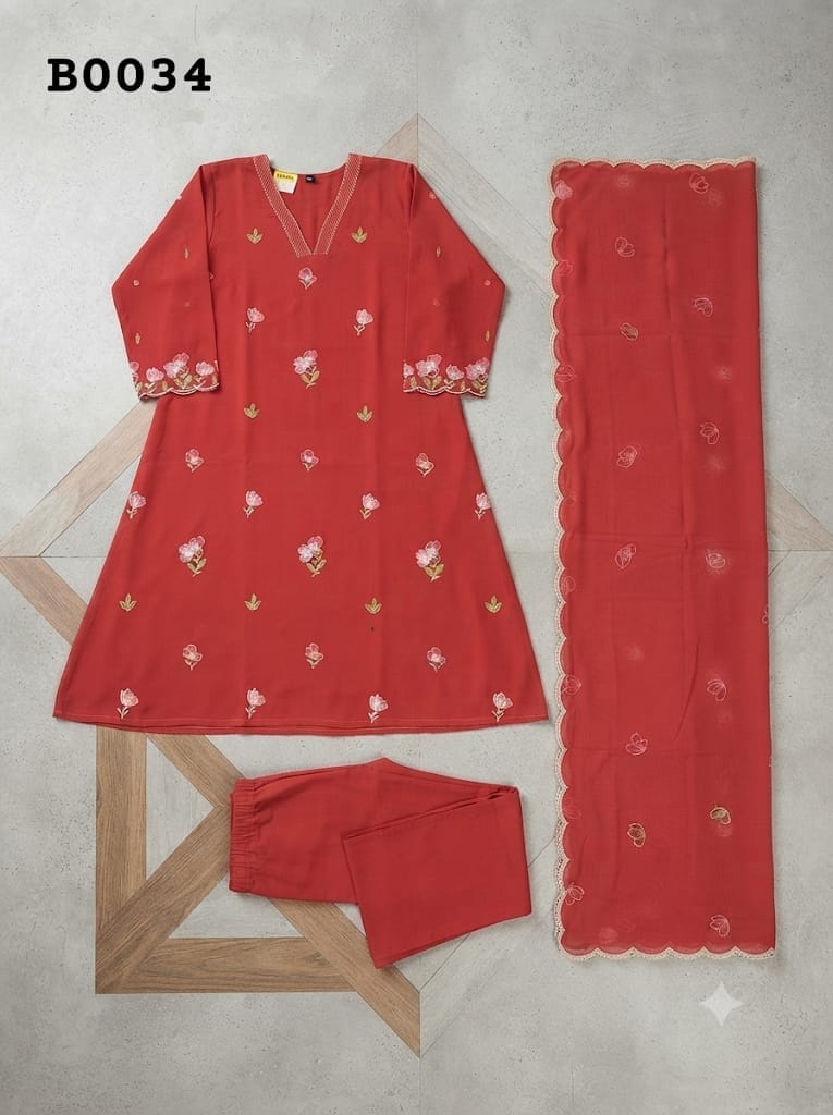 Anarkali suit B0034