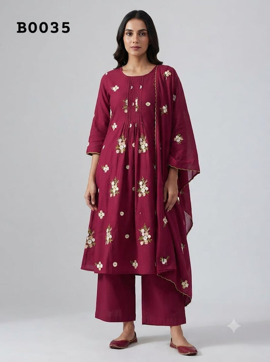 Anarkali suit B0035