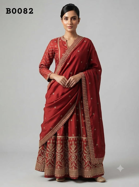 Gown suit B0082