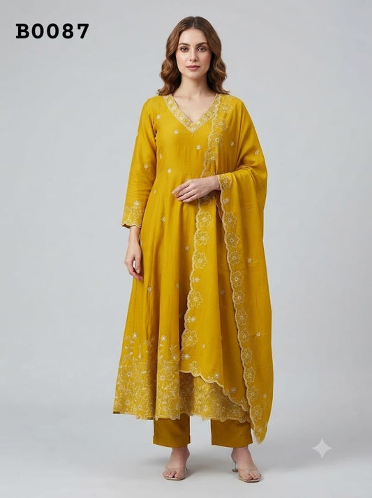 Anarkali suit B0087