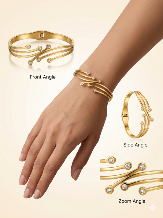 Stellar Stream Bangle