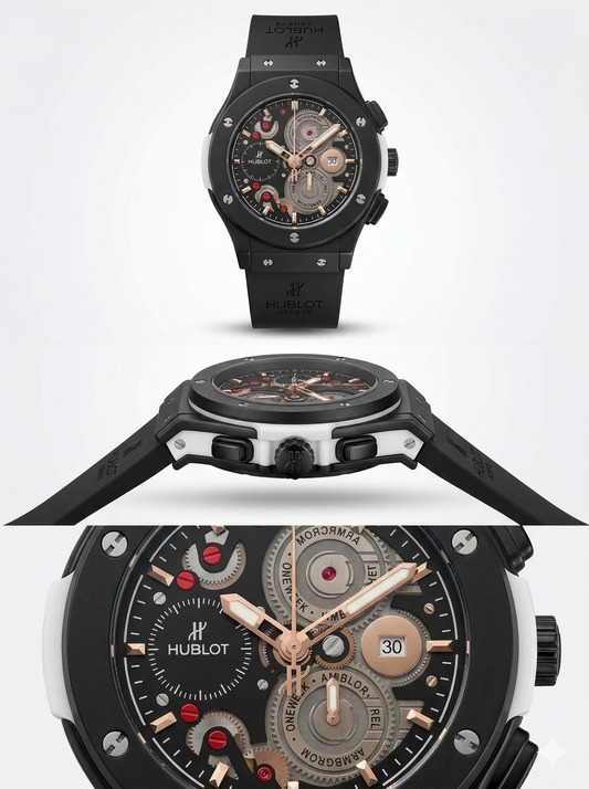 Midnight Onyx Skeleton Military Edition