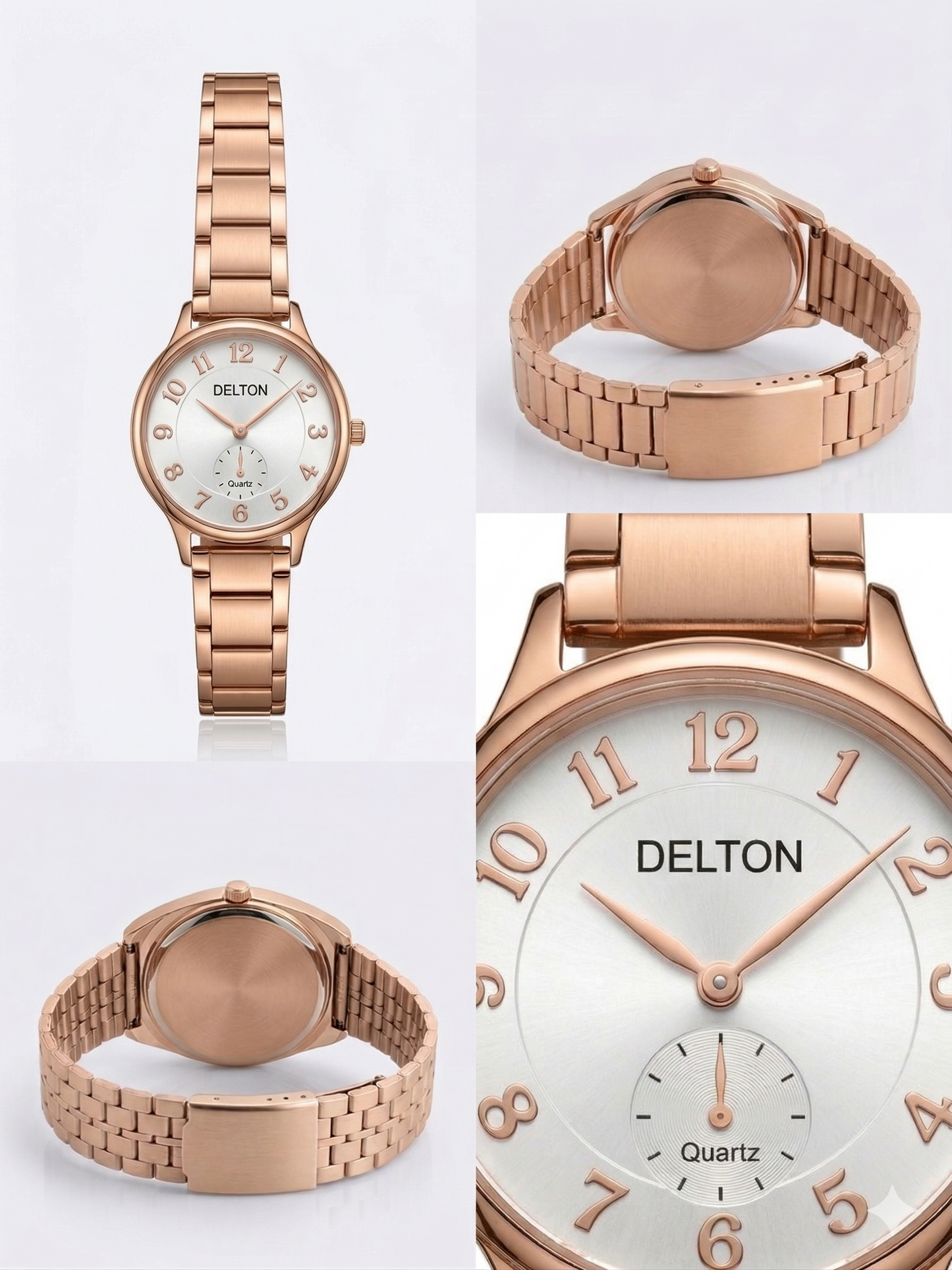 Delton Heritage Rose Gold Watch