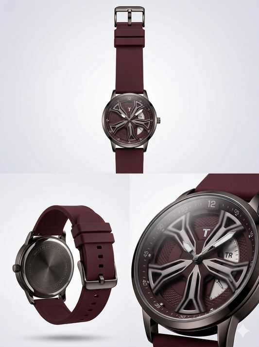 Turbo-Spoke Kinetic Sport Watch