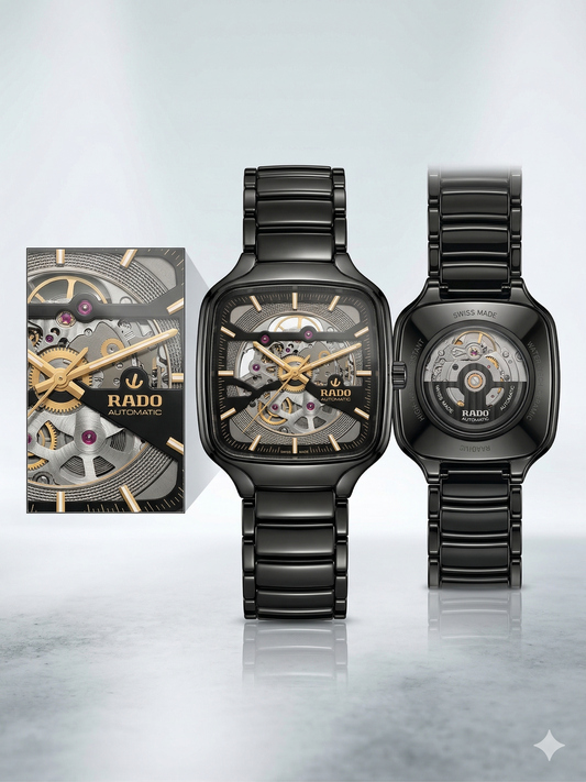 Chrono Black Gents Watch