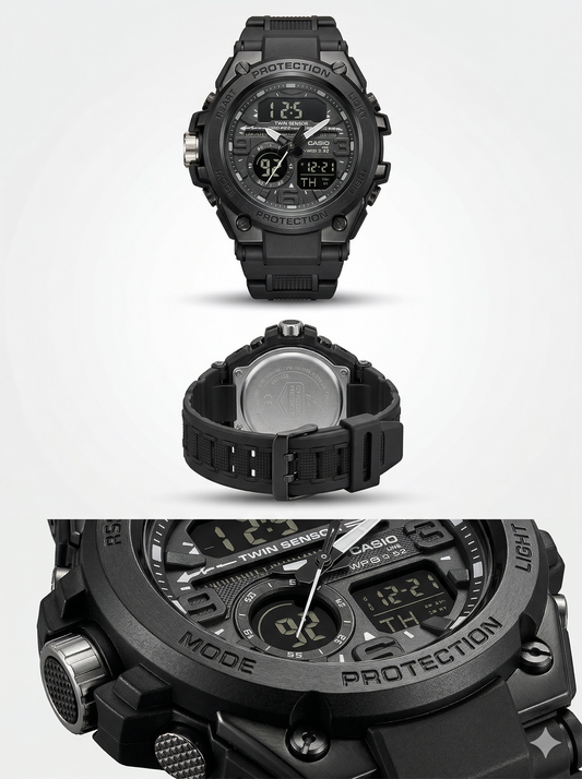 Tactical Stealth Master – Dual Display Sport Watch