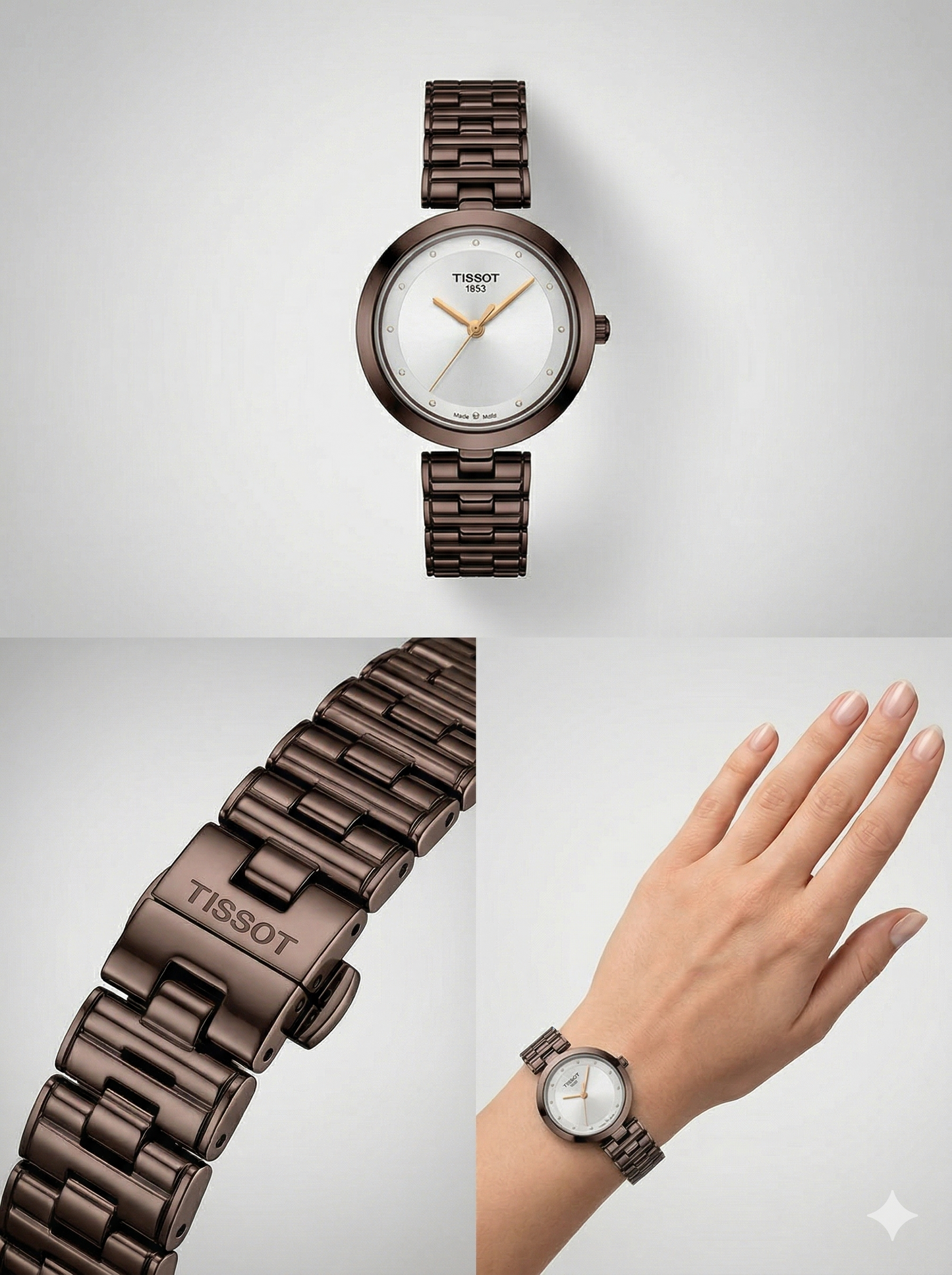 Modern Pearl Essence – Espresso Steel Watch