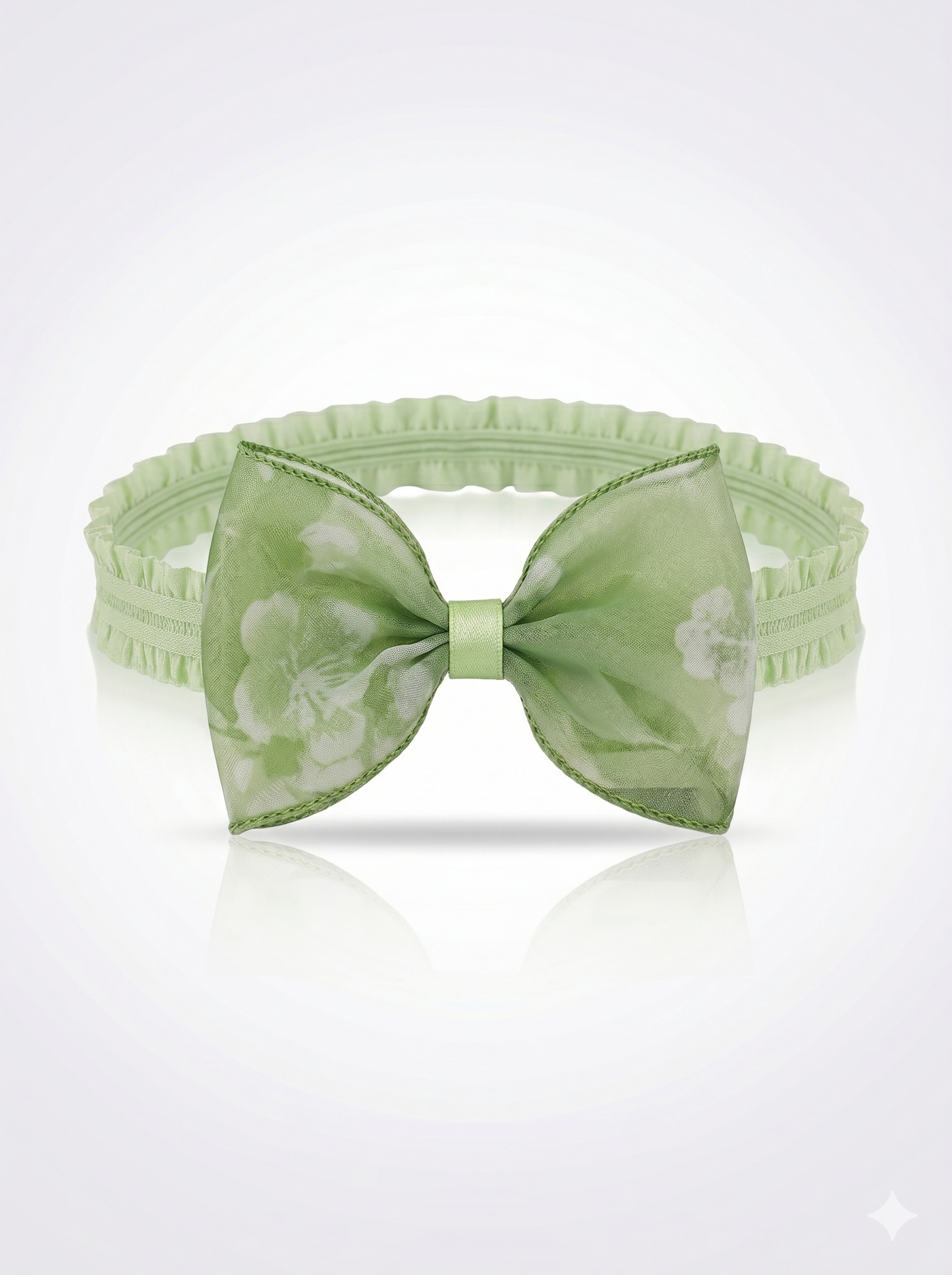 Blush Floral Organza Headband