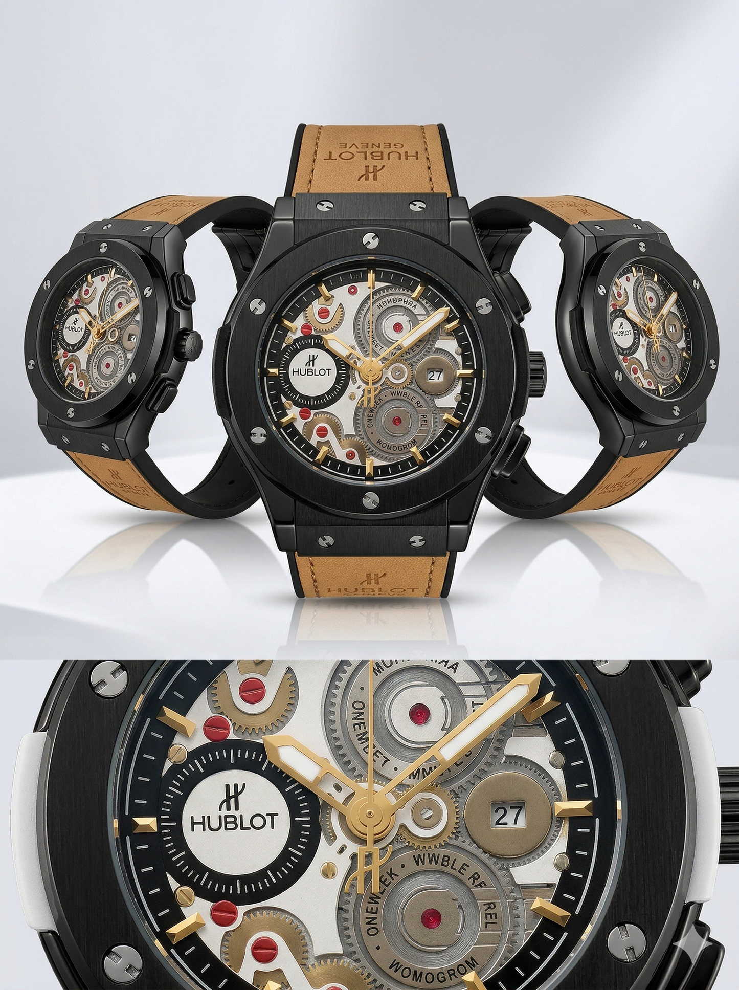 Midnight Onyx Skeleton Military Edition