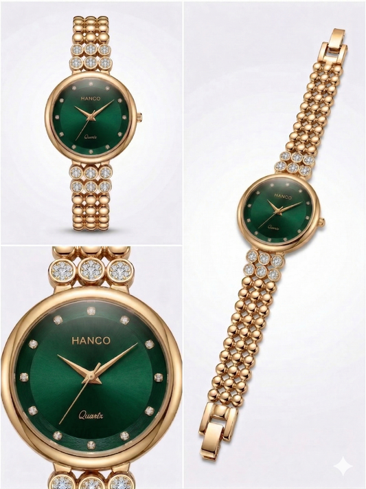 Hanco Sovereign – Gilded Jewel Bracelet Watch