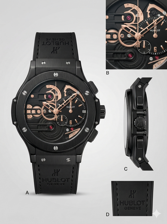 Titanium Skeleton Fusion Executive Watch