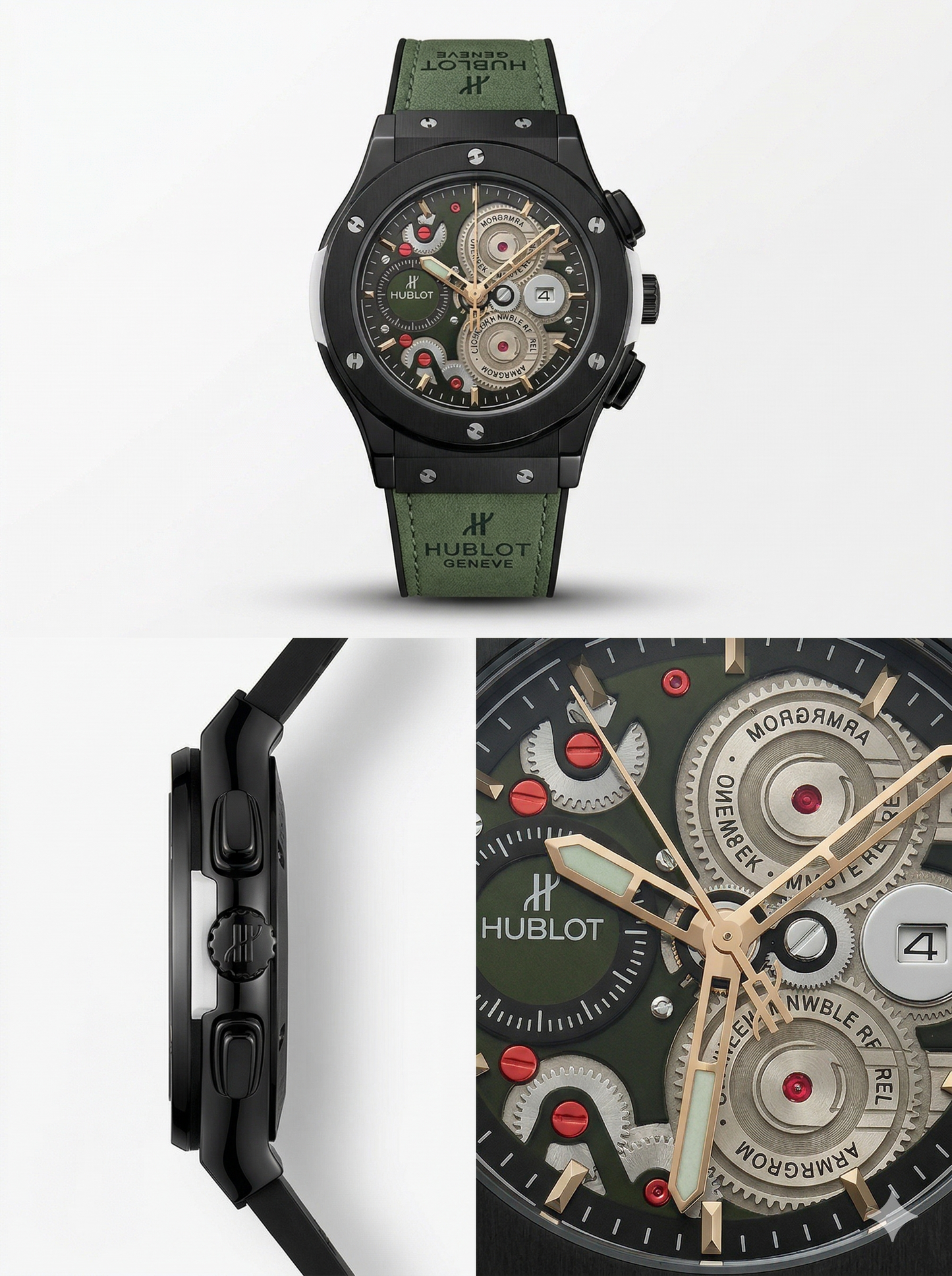 Midnight Onyx Skeleton Military Edition