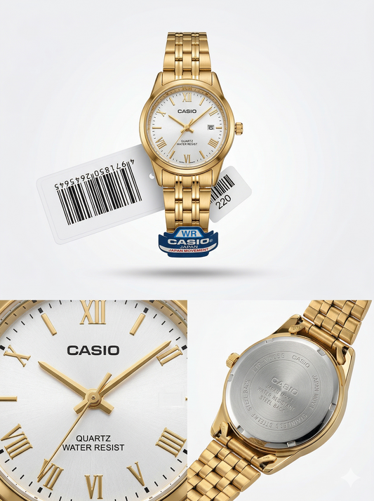 Classic Gold-Tone Watch