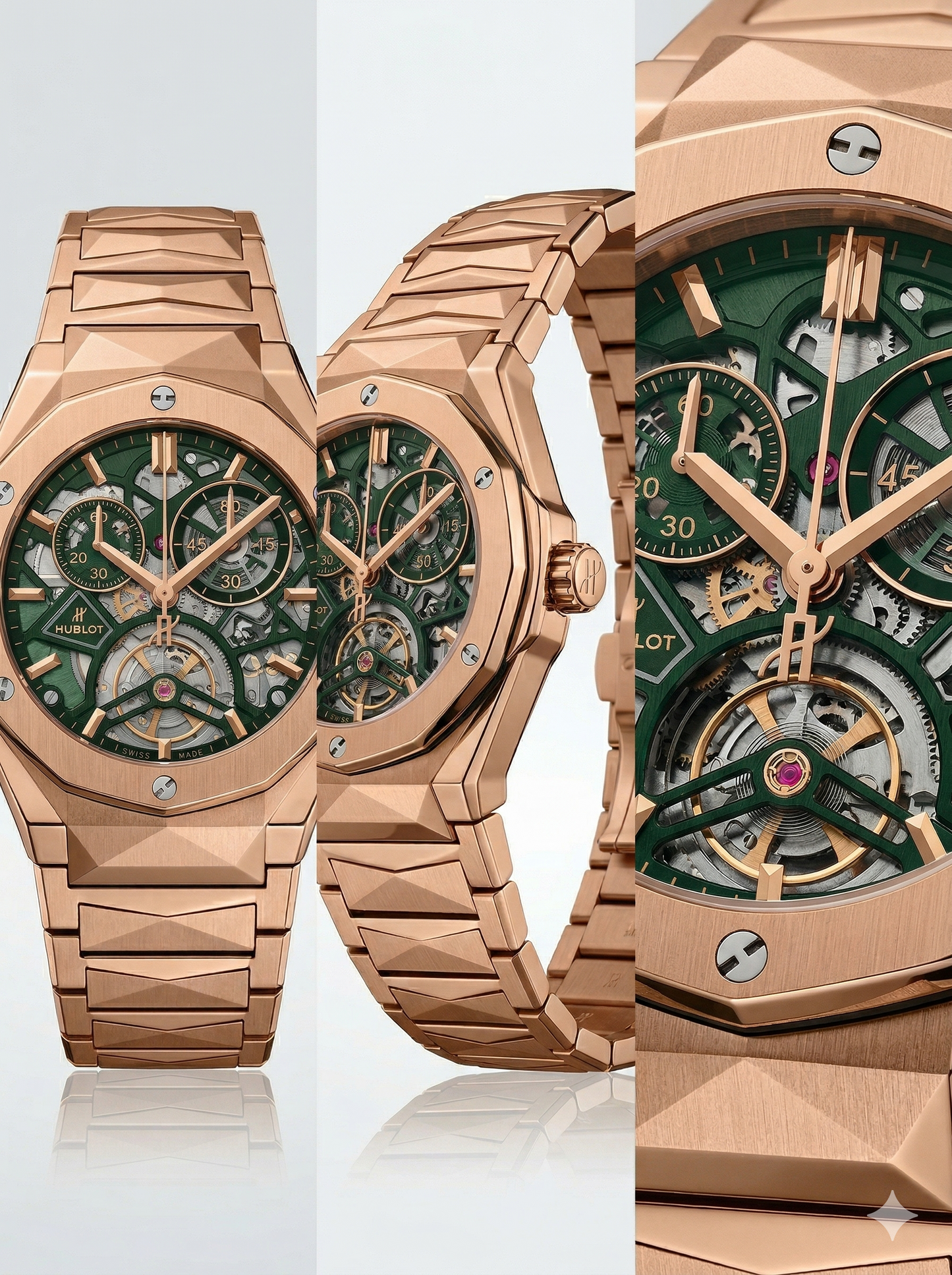 Titanium Stealth Skeleton – Geometric Industrial Watch