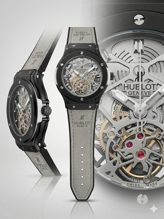 Shadow-Frame Skeleton Executive Watch