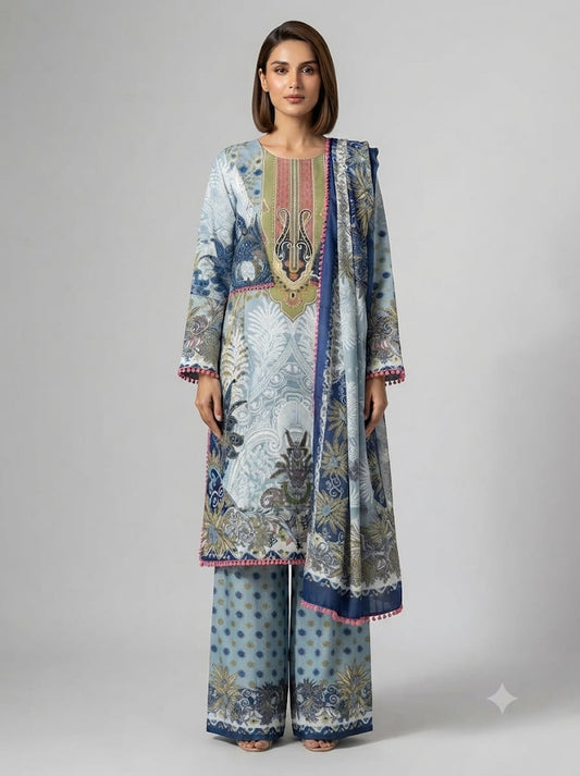 Pakistani suit P8006