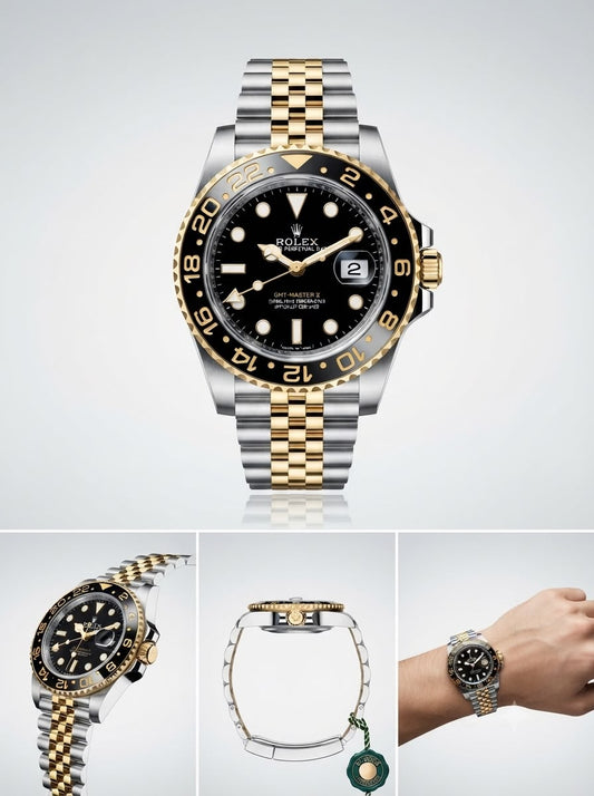 Two-Tone GMT Professional Sport Watch