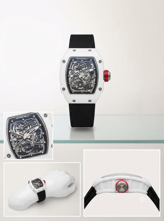 Avant-Garde Skeleton Tonneau Sport Watch