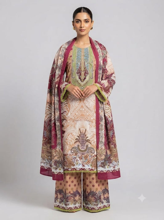 Pakistani suit P8001