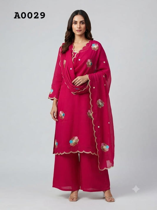 Palazzo suit A0029
