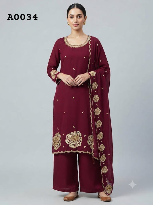 palazzo suit A0034