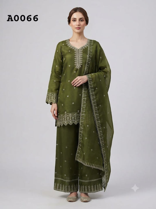Palazzo suit A0066