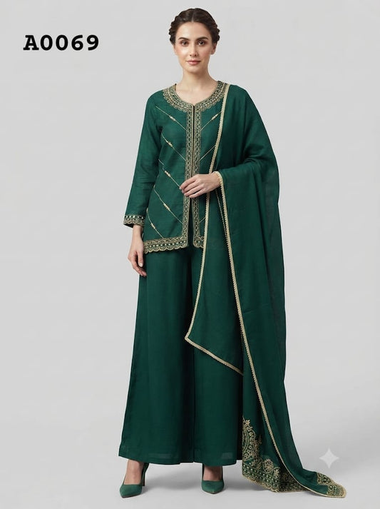 Palazzo suit A0069