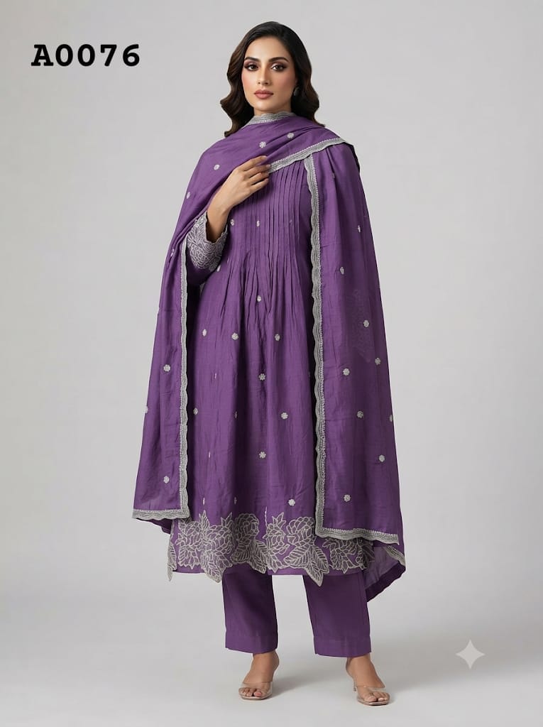 Anarkali suit A0076