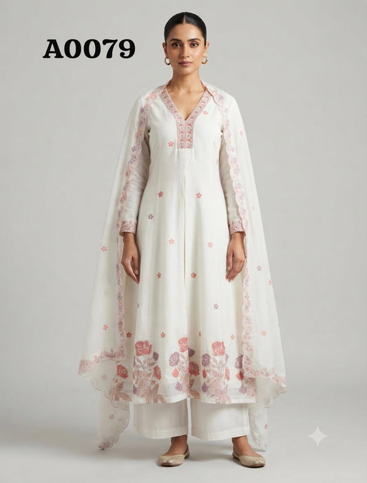 Anarkali suit A0079