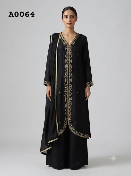 Palazzo suit A0064