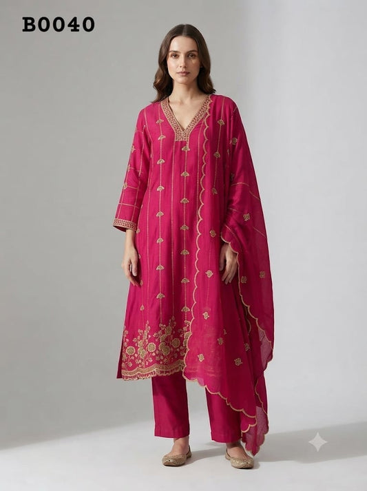 Anarkali suit B0040