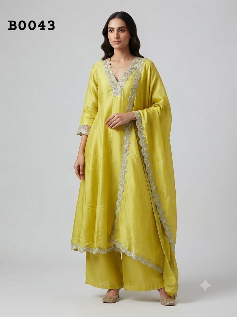 Anarkali suit B0043