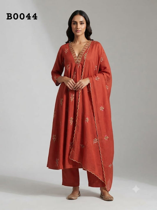 Anarkali suit B0044