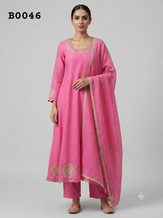 Anarkali suit B0046