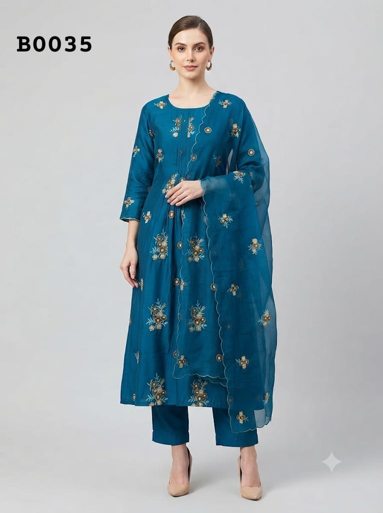 Anarkali suit B0035