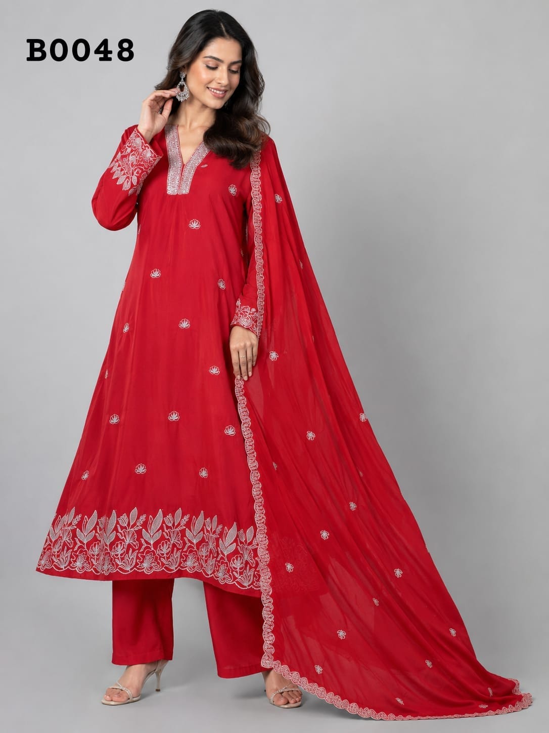 Anarkali suit B0048